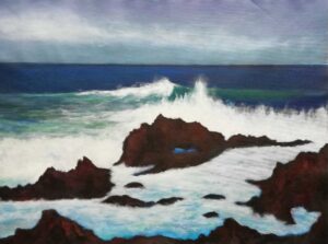 Tenerife Coast, Acrylic on canvas, 42x58 cm