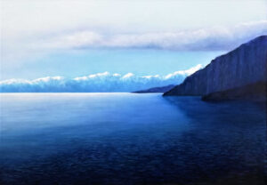 Alaska Inside Passage (1), Oil on canvas, 70x100 cm