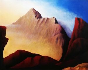Iffinger (1), Oil on canvas, 80x100 cm
